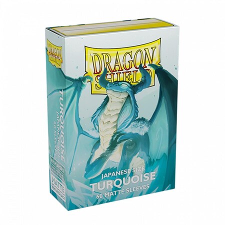 Complete Athlete Dragon Shield JP Yadolom Deck Protector, Matte Turquoise CO3305526